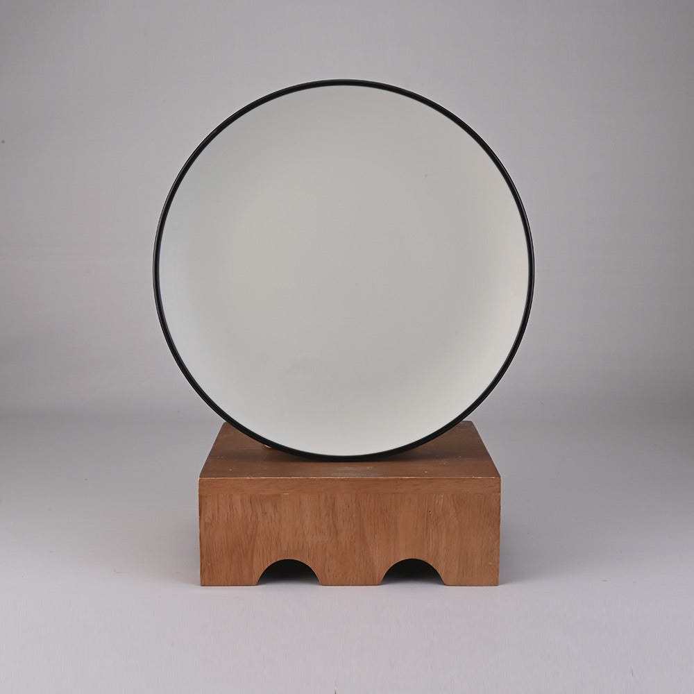 Small Plate Set 6pc Two Tone 18.2 cm - Black + Green