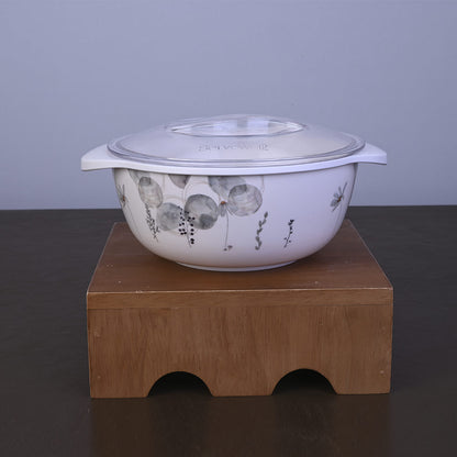 Serving Bowl with Lid Set 2 + 2 pc 19 cm - Zinnia
