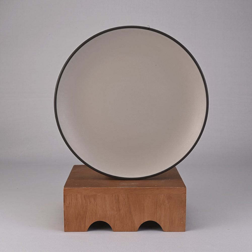 Small Plate Set 6pc Two Tone 18.2 cm - Terraclay + Brown