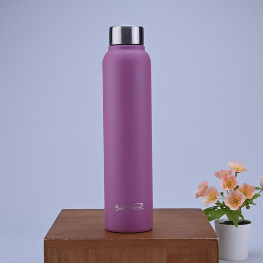 Sleek Single Wall Bottle - Pastel Purple