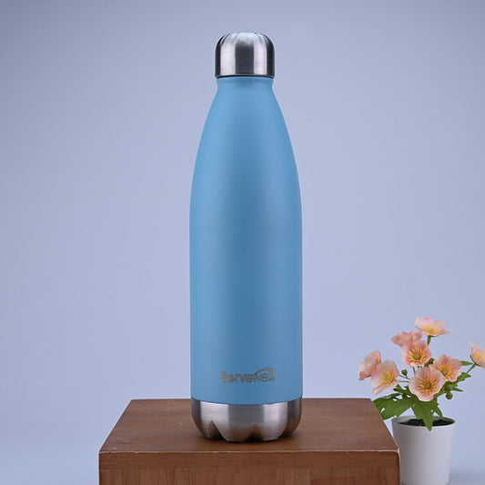 Bali Single Wall Bottle - Pastel Blue