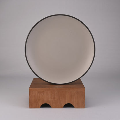 6 pc Dinner Plate Set 2Tone 26.5 cm - Terraclay + Brown