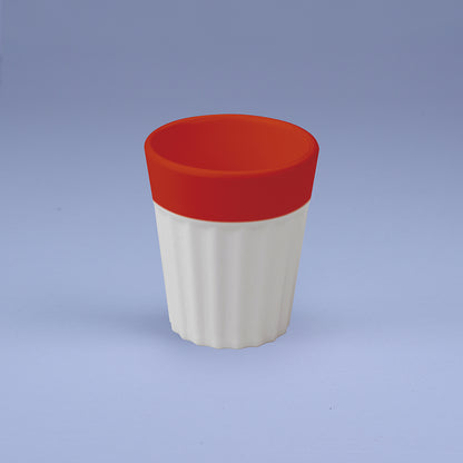 6 pc 2 Tone Chai Glass Set