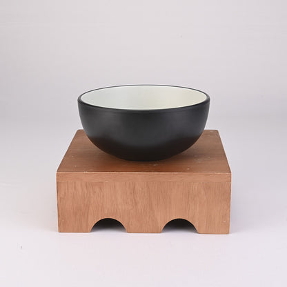 Serving Bowl Set 4pc Two Tone 14.5 cm - Black + Green