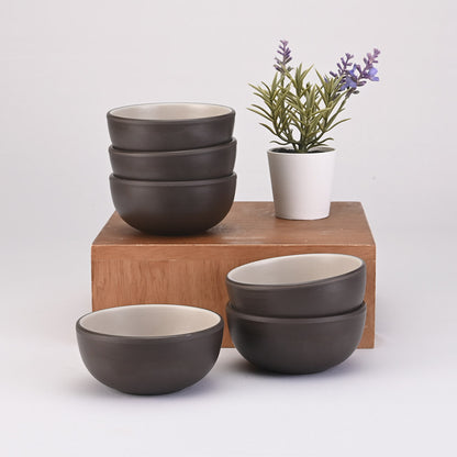 Dinner Set 31 pc Two Tone - Terraclay & Brown