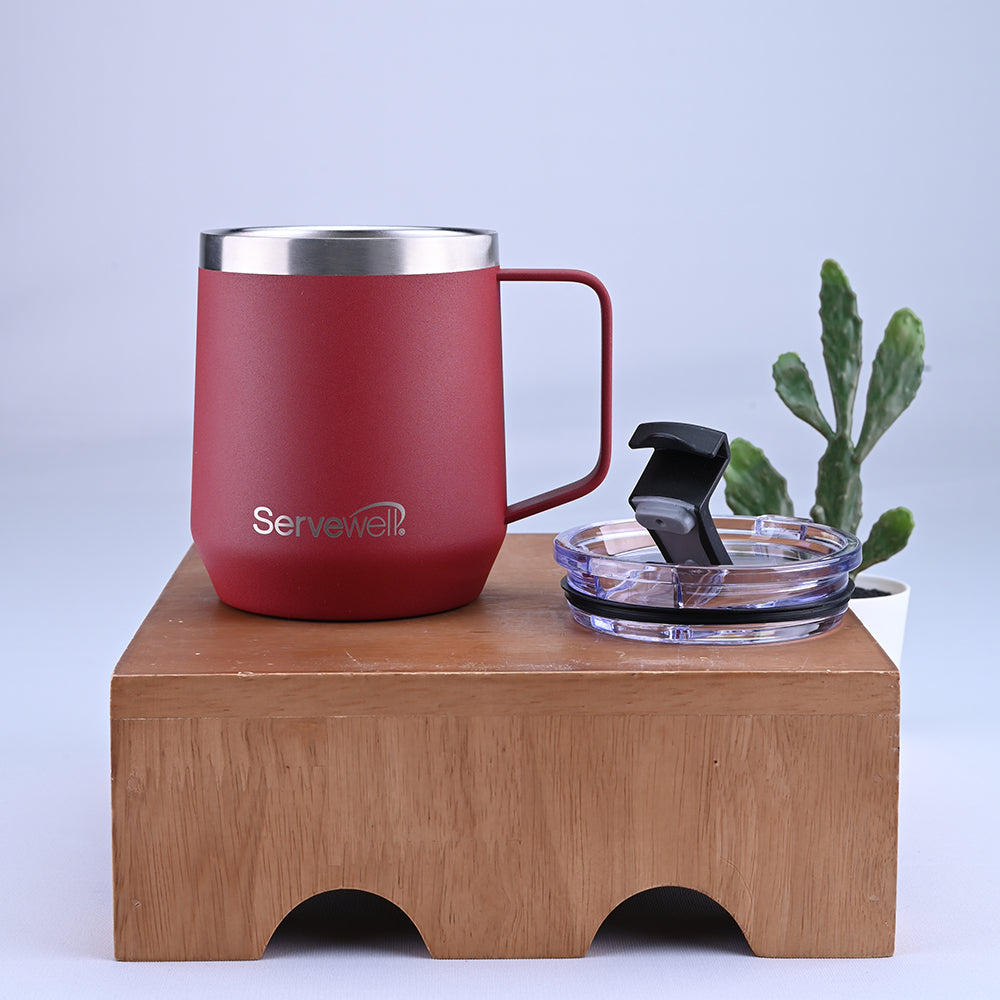 Dash SS Vacuum Mug 450 ml - Cherry