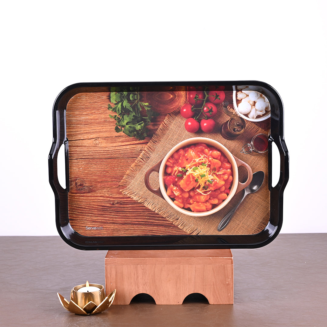 3 pc Handy Trays Set - Baked Beans