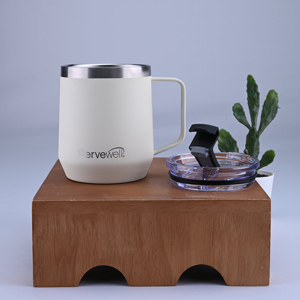 Dash SS Vacuum Mug 450 ml - Ivory