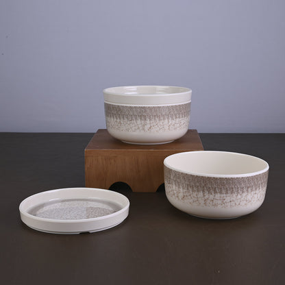 23pc Dinner Set - Crema