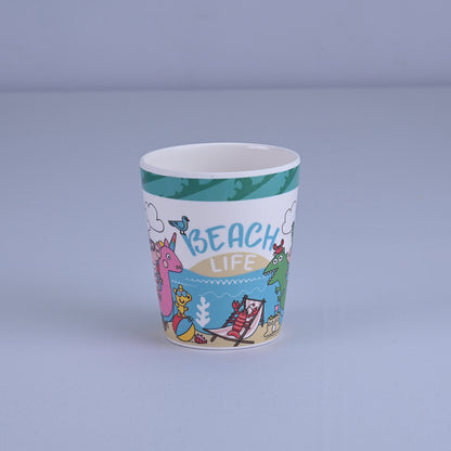 2 pc Fries Bowl & Glass Set - Peppa Pig