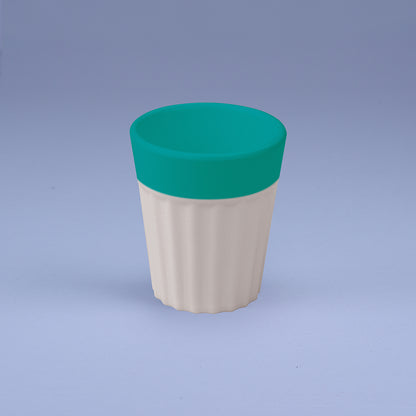 6 pc 2 Tone Chai Glass Set