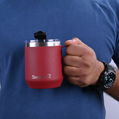 Dash SS Vacuum Mug 450 ml - Cherry