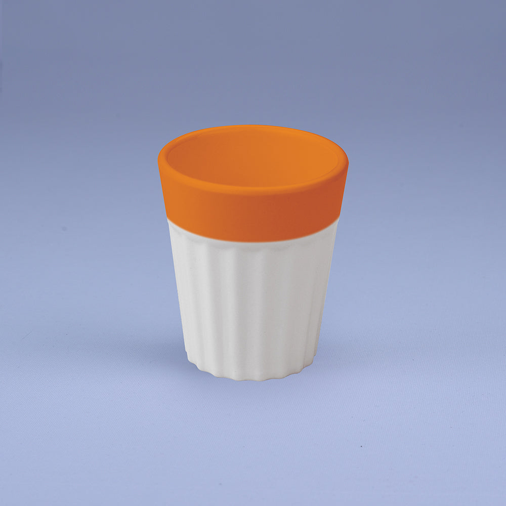 6 pc 2 Tone Chai Glass Set
