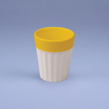 6 pc 2 Tone Chai Glass Set
