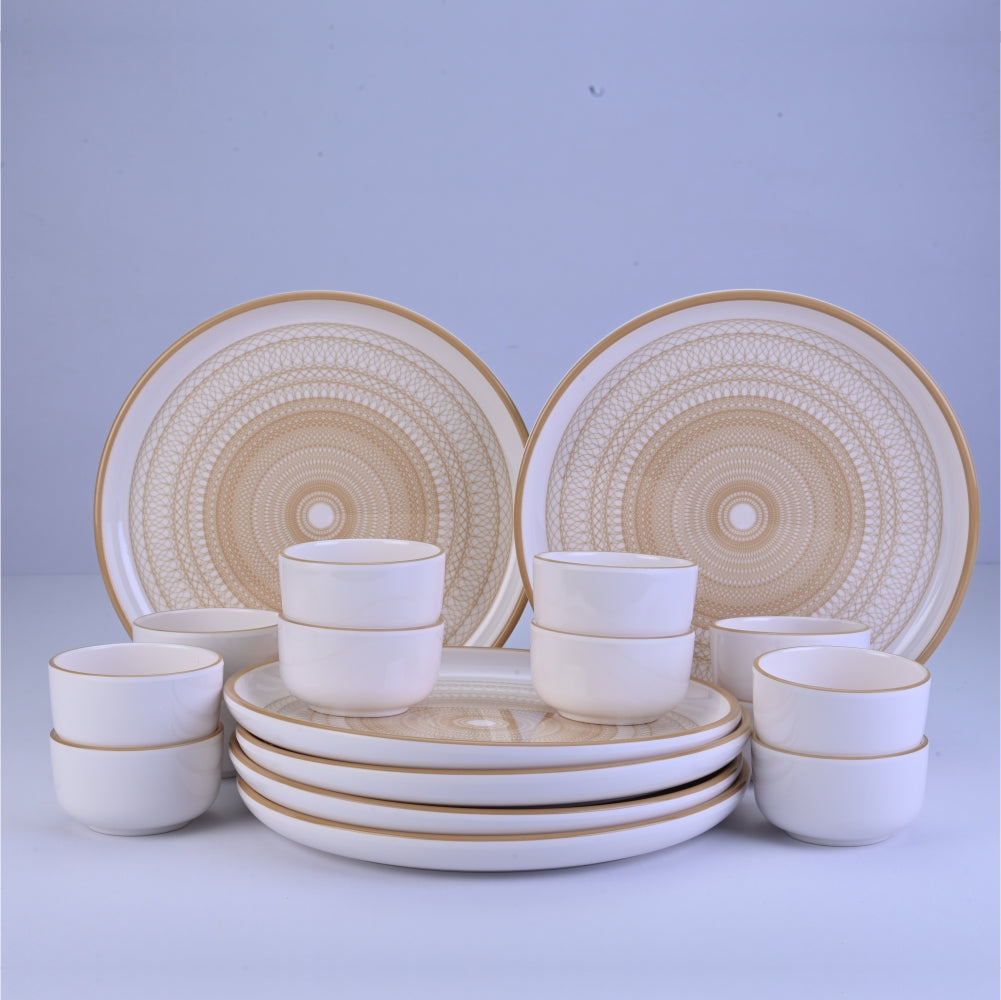 18 pc Dinner Set Dome - Arkaya