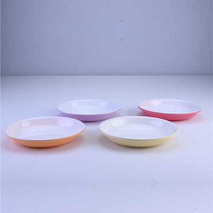 4 pc Snack Plate Set 17 cm Twin - Multi