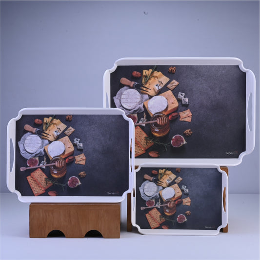 3 pc Tray Set Elegant - Graze