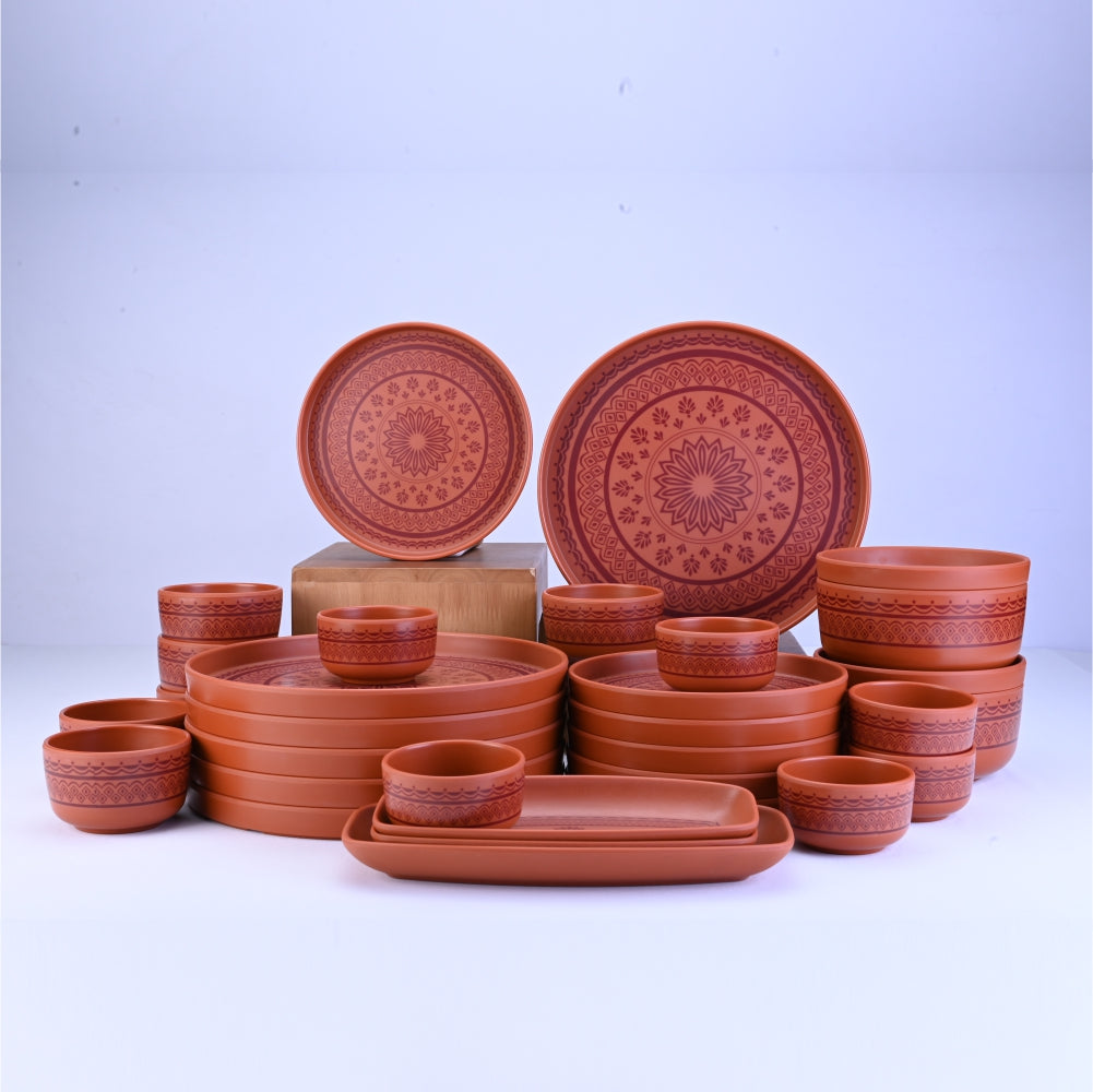31 pc Dinner Set Thali - Kolam
