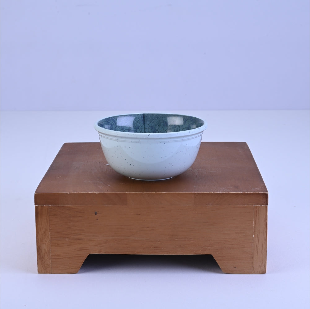 6 pc Veg Bowl Set Gravel 10.5 cm - Dot Blue