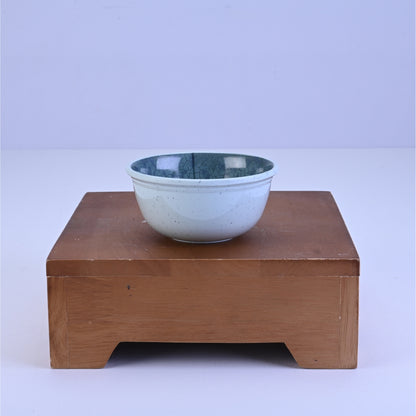 6 pc Veg Bowl Set Gravel 10.5 cm - Dot Blue
