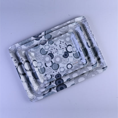 3 pc Tray Set Twin Stylo - Indish