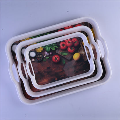 3 pc Tray Set Handy - Salad
