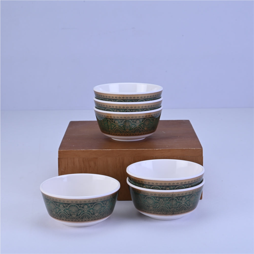 18 pc Dinner Set Rnd Gold - Nirvana