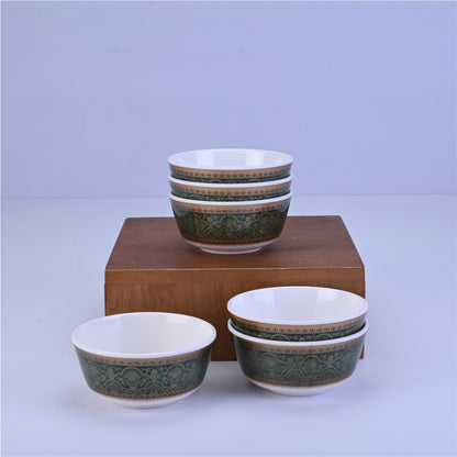 18 pc Dinner Set Rnd Gold - Nirvana