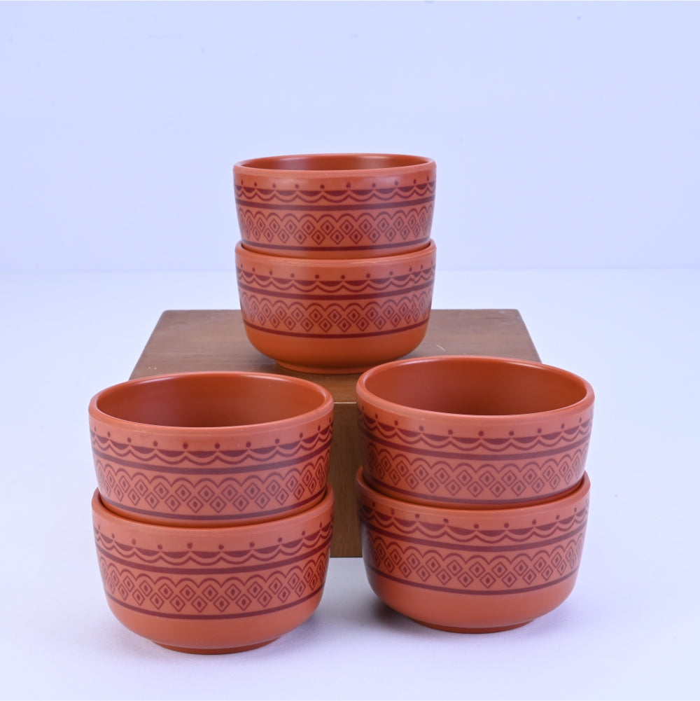 18 pc Dinner Set Thali - Kolam