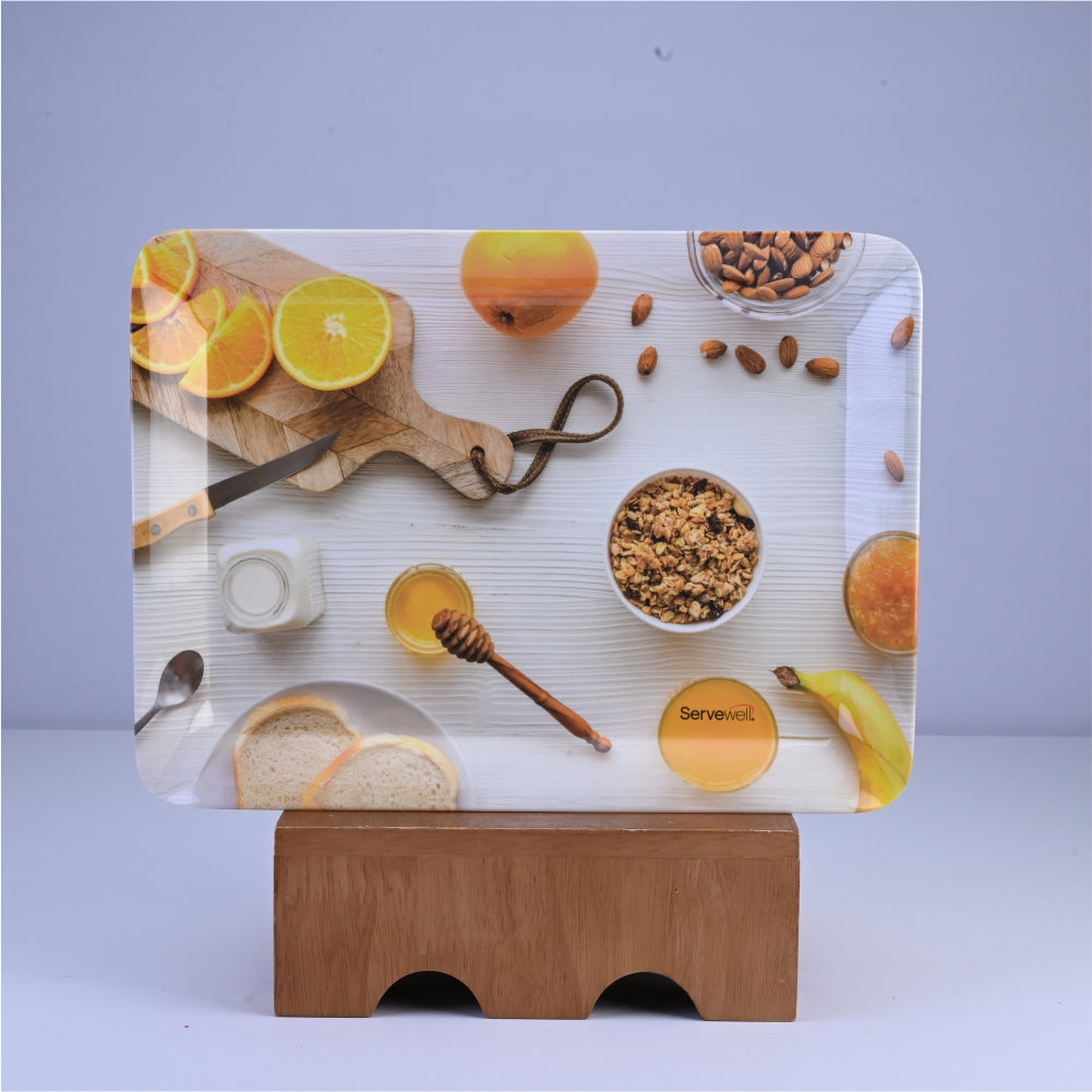 3 pc Tray Set Twin Stylo - Cereal