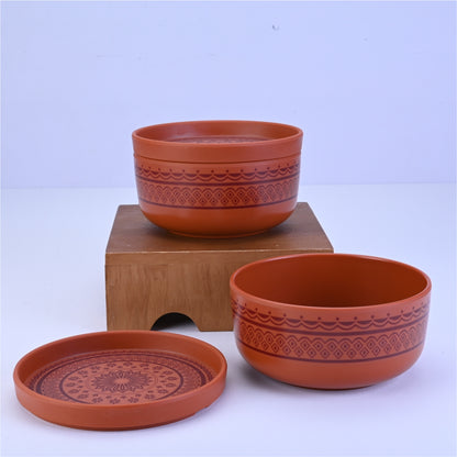 31 pc Dinner Set Thali - Kolam