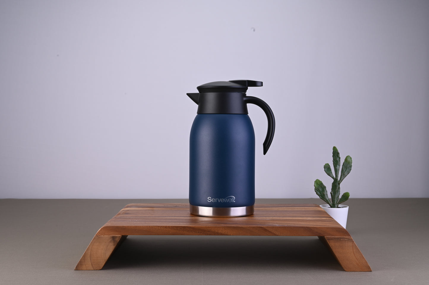 Heron SS Vacuum Jug - Navy Blue