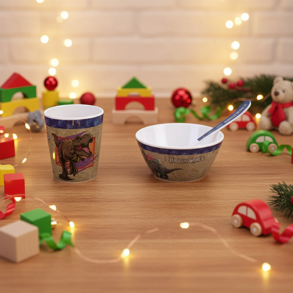 3pc Set Glass - Jurassic World