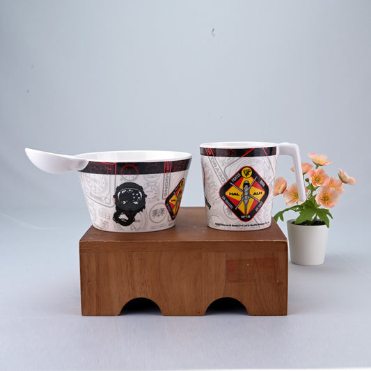 2 pc Mug & Bowl Set - Fighter