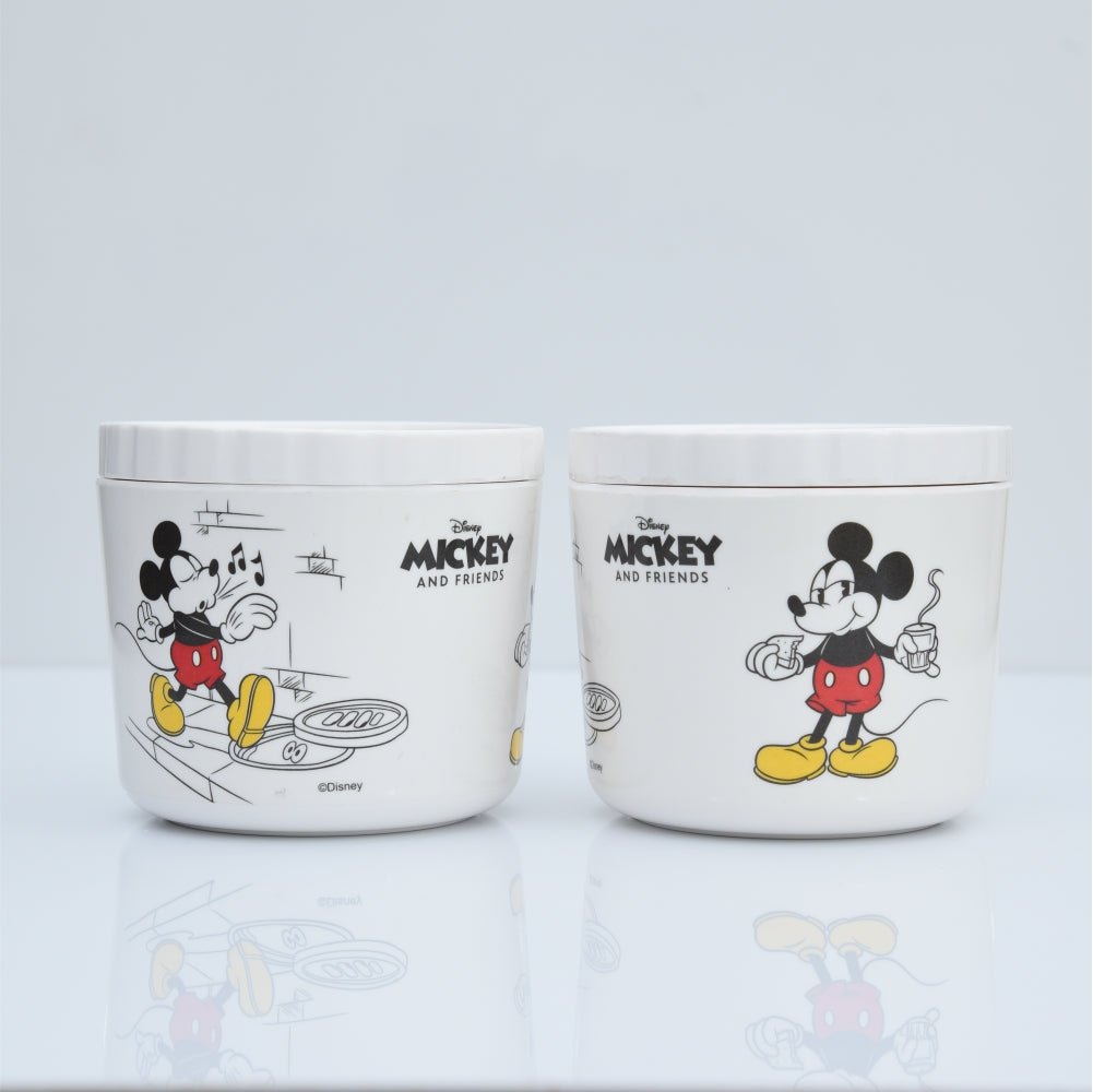 4 pc Elegant Jar Set 500 ml - Mickey