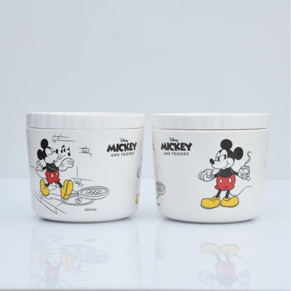 4 pc Elegant Jar Set 500 ml - Mickey