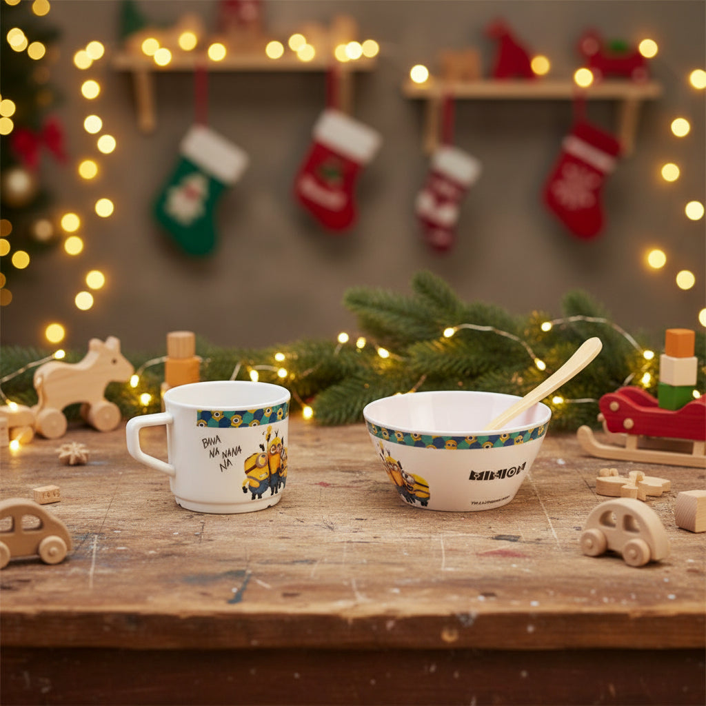 3pc Set Yellow Spoon - Minions