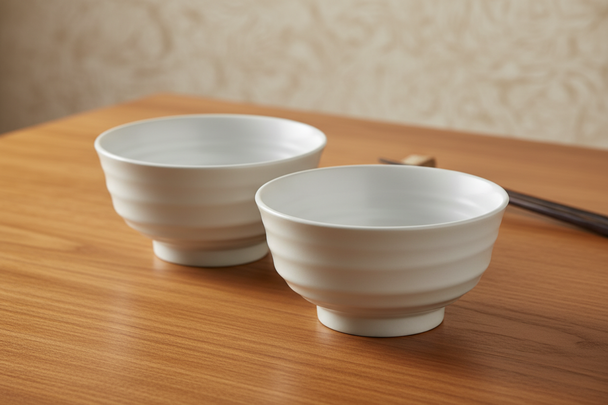 2 pc Ramen Bowl Set Persian - White