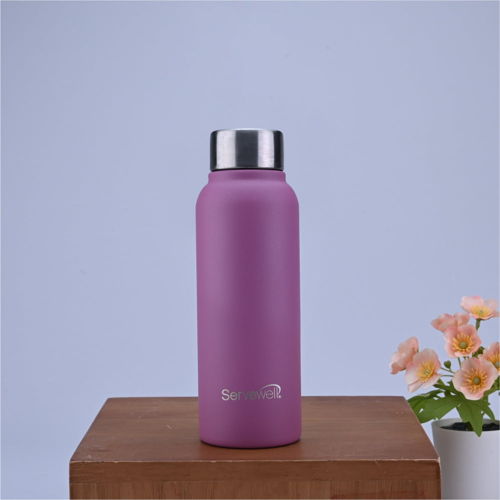 Sleek Pro SS Single Wall Bottle 400 ml - Pastel