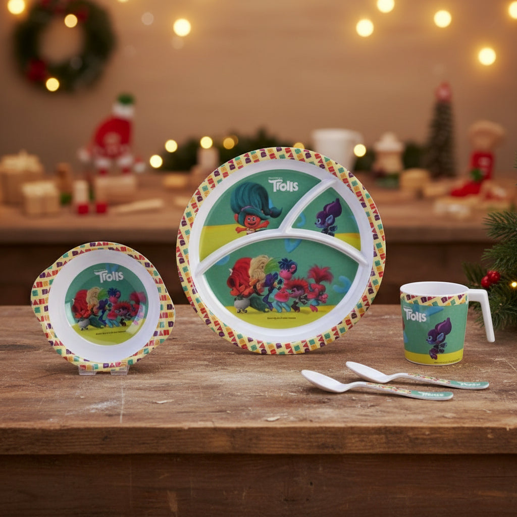 5pc Set Spoon - Trolls