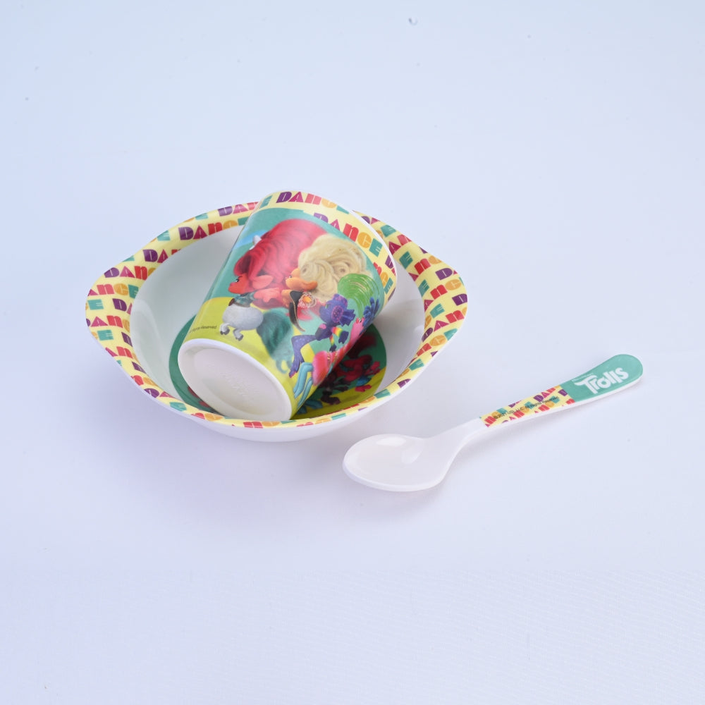 3pc Set Glass - Trolls