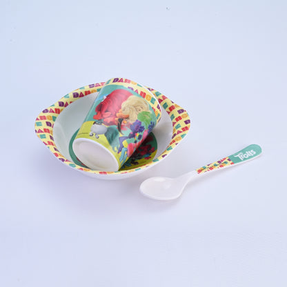 3pc Set Glass - Trolls