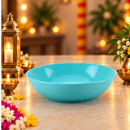 6pc Delite Snack Plate Set - Pastel