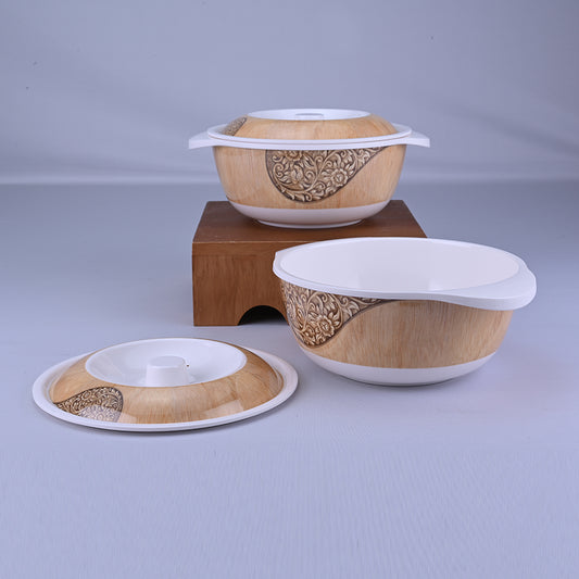 2 pc Serving Bowl with Lid Set Rnd 19 cm - Craft