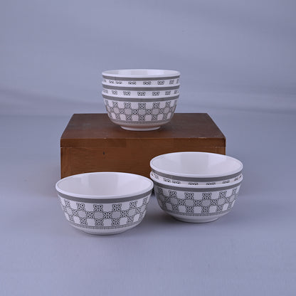 12 pc Soup Bowl with Spoon Set Rnd - Chia