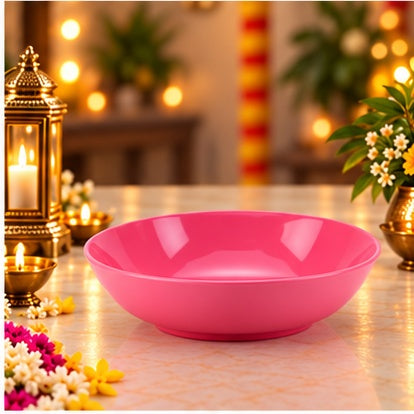 6pc Delite Snack Plate Set - Pastel
