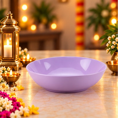6pc Delite Snack Plate Set - Pastel