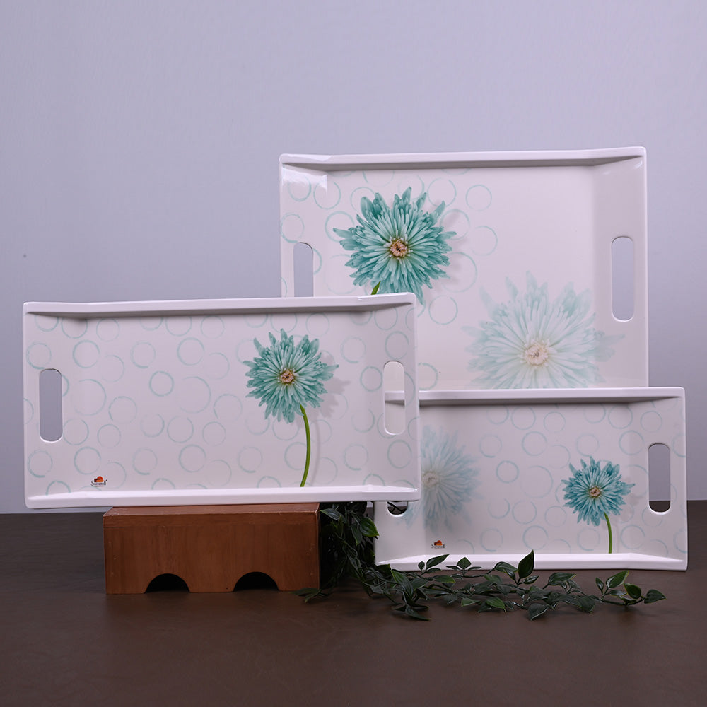 3pc Trays Set: African Daisy