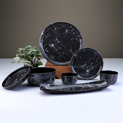 23pc Dinner Set: Drizzle