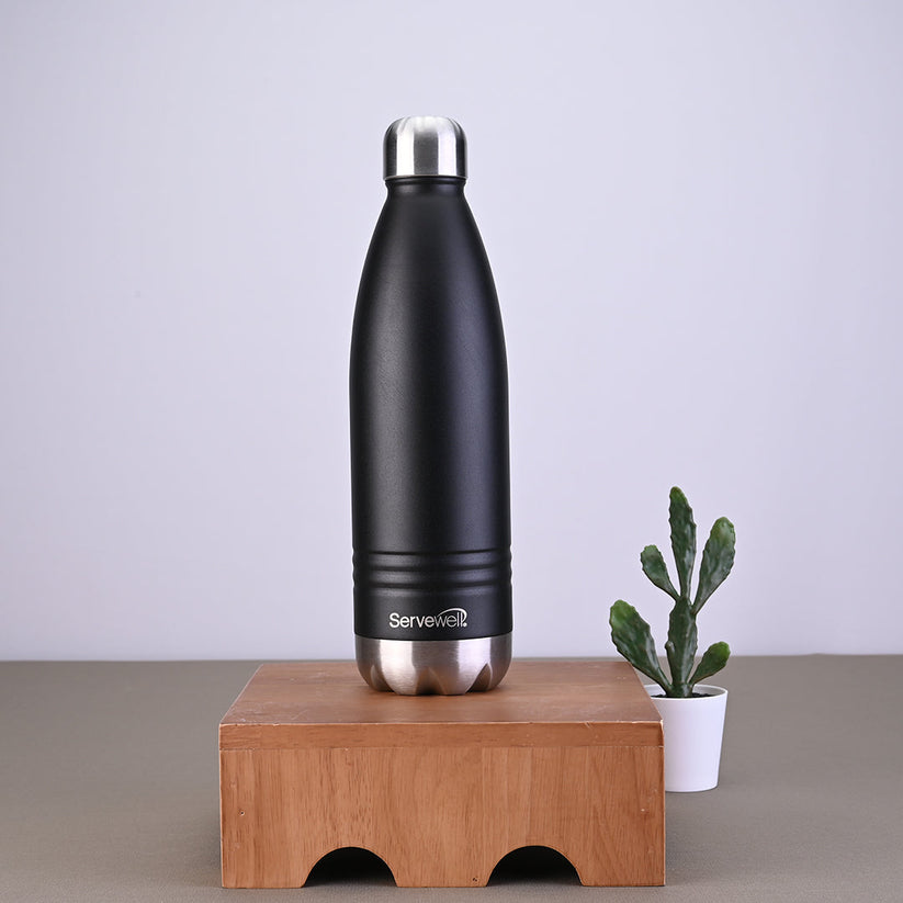 Indus Vacuum Bottles - Black